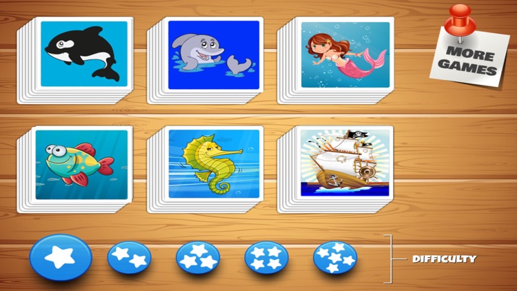 Find The Pairs - The Ocean Edition