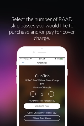 RAAD - Skip lines in front of bars and clubs screenshot 3