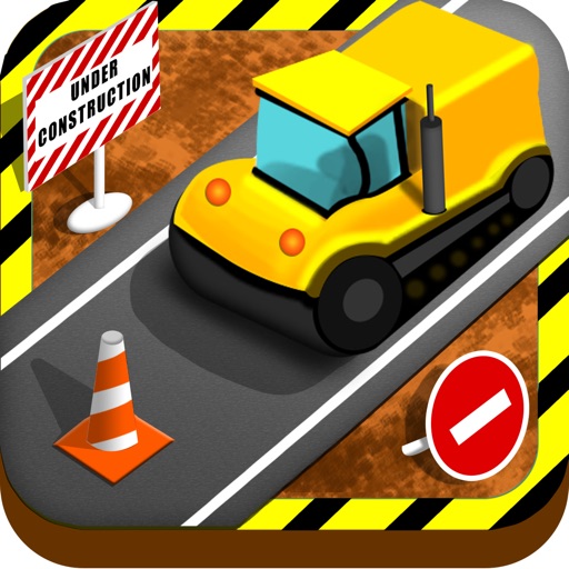 Road Roller Simulator – Build roads in this virtual construction game for kids Icon
