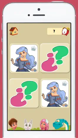 Game screenshot Memory game princesses: learning game of brian training for girls and boys apk