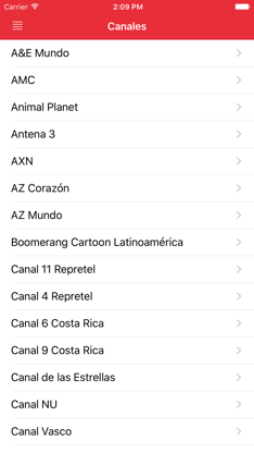 TV México screenshot 1