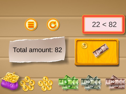 Shopping Game Kids Supermarket  help mom with the shopping list and to pay the cashier ! FREE iPad screenshot