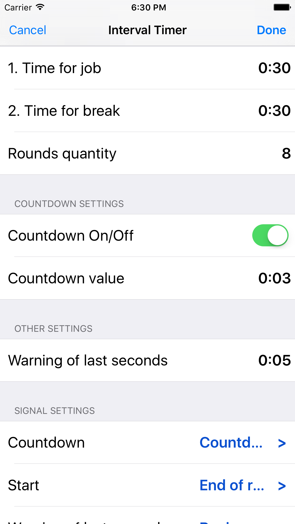 SportKickTimer