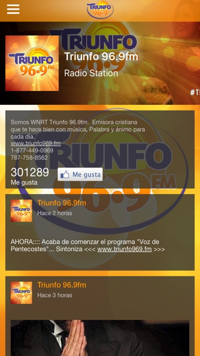 How to cancel & delete Triunfo 96.9 FM from iphone & ipad 1
