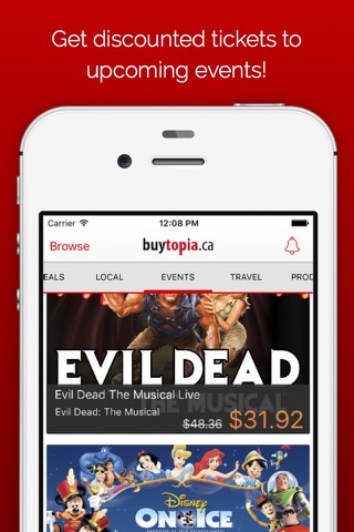 Buytopia: Deals on local restaurants, events, products, spas and more screenshot 3