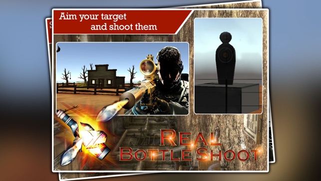 Real Bottle Shoot - Shooting Game(圖1)-速報App