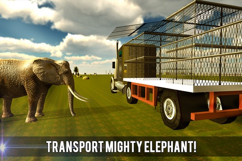 Wild Animal Cargo Train Driver Simulator 3D screenshot 4