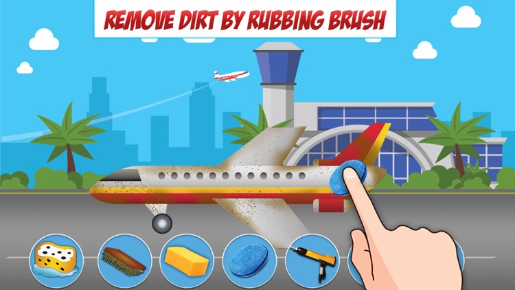 Aircraft Washing Simulation