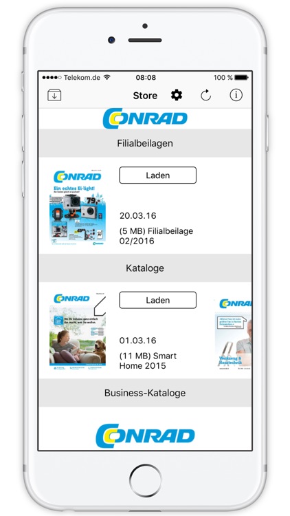 Conrad Katalog-App