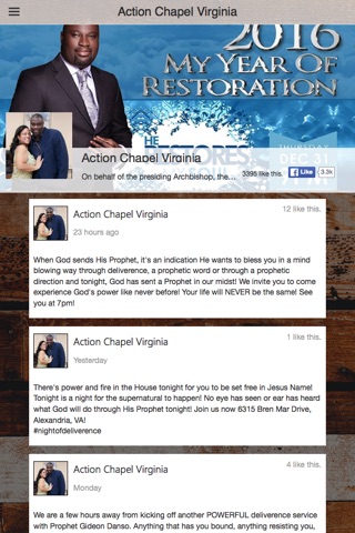 Action Chapel Virginia screenshot 3