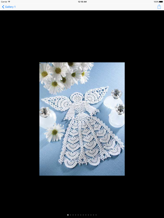 Screenshot #6 pour Crochet Doilies
