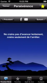 proverbes chinois iPhone Captures Décran 3