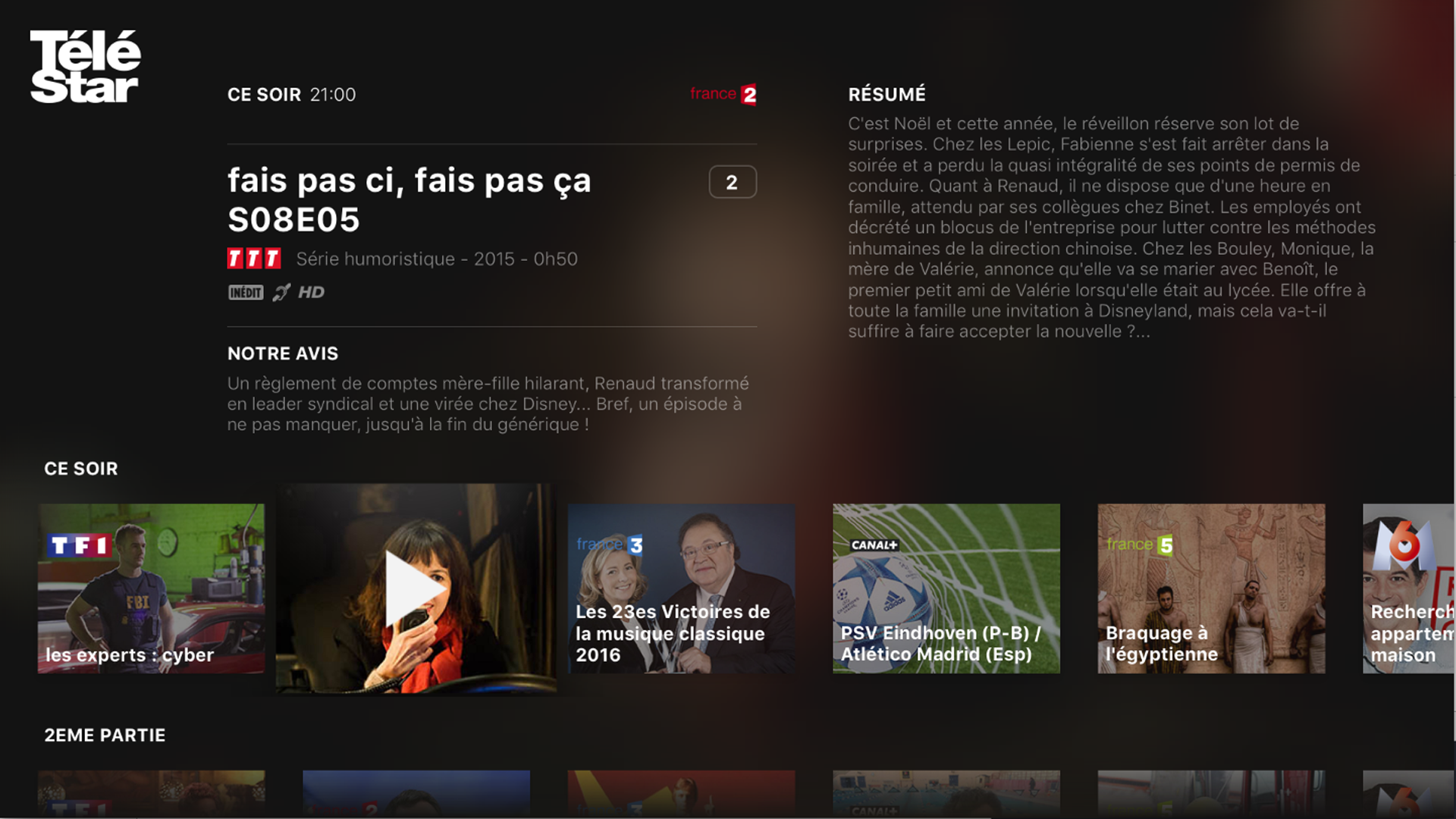 TéléStar programmes & actu TV