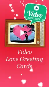 Video Love Greeting Cards – Romantic Greetings screenshot #1 for iPhone