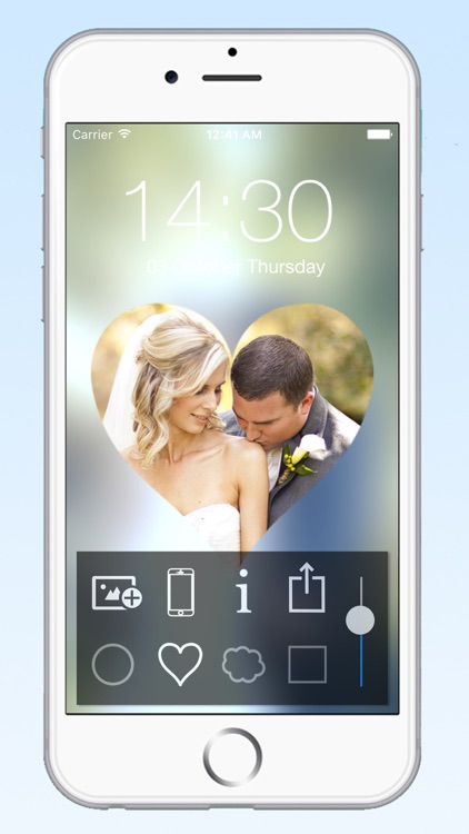 Simple Lock Screen Wallpaper Maker - Best New HD Theme with Cool Beautiful Background Blur Design for your iPhone