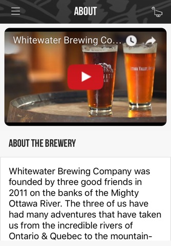 Whitewater Brewing Co. screenshot 2