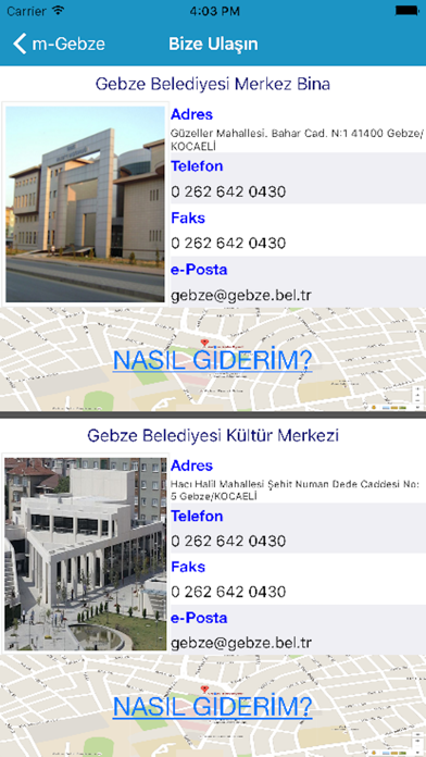 Gebze Belediyesi mGebze screenshot