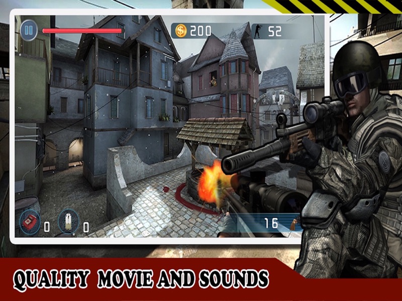 Sniper Shoot War-Gun Shooting: A Classic Fire Shoot Killer City FPS Game screenshot 6