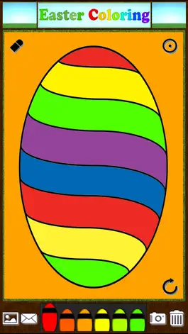 Game screenshot Easter Bunny Eggs ColoringBook FREE apk