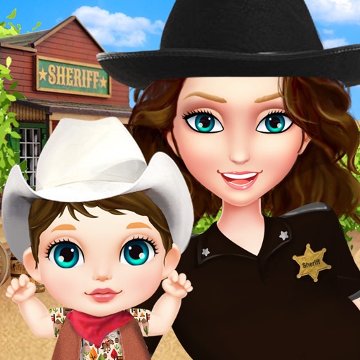 Sheriff Family - Baby Care Fun Icon