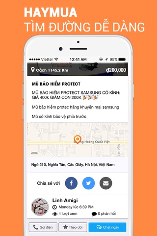 HayMua - Mua Bán Gần Nhà : chia sẻ cho zalo tốt & free chat messenger screenshot 4