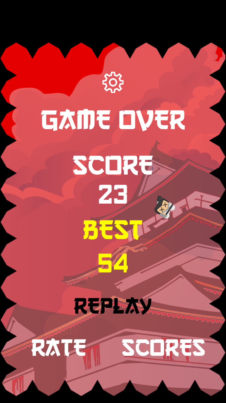 Bouncy Samurai - Tap to Make Him Bounce, Fight Time and Don't Touch the Ninja Shadow Spikes