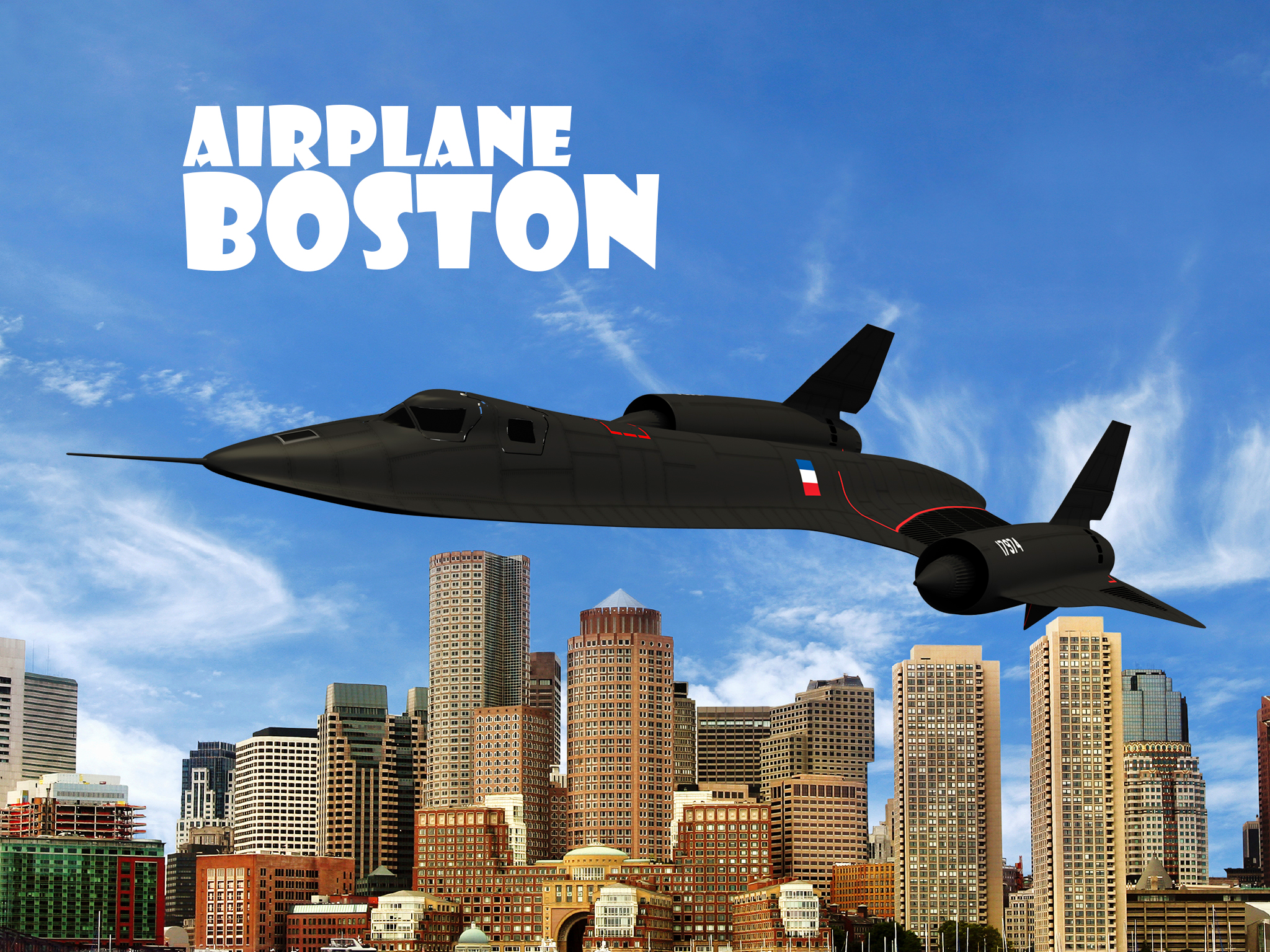 Airplane Boston