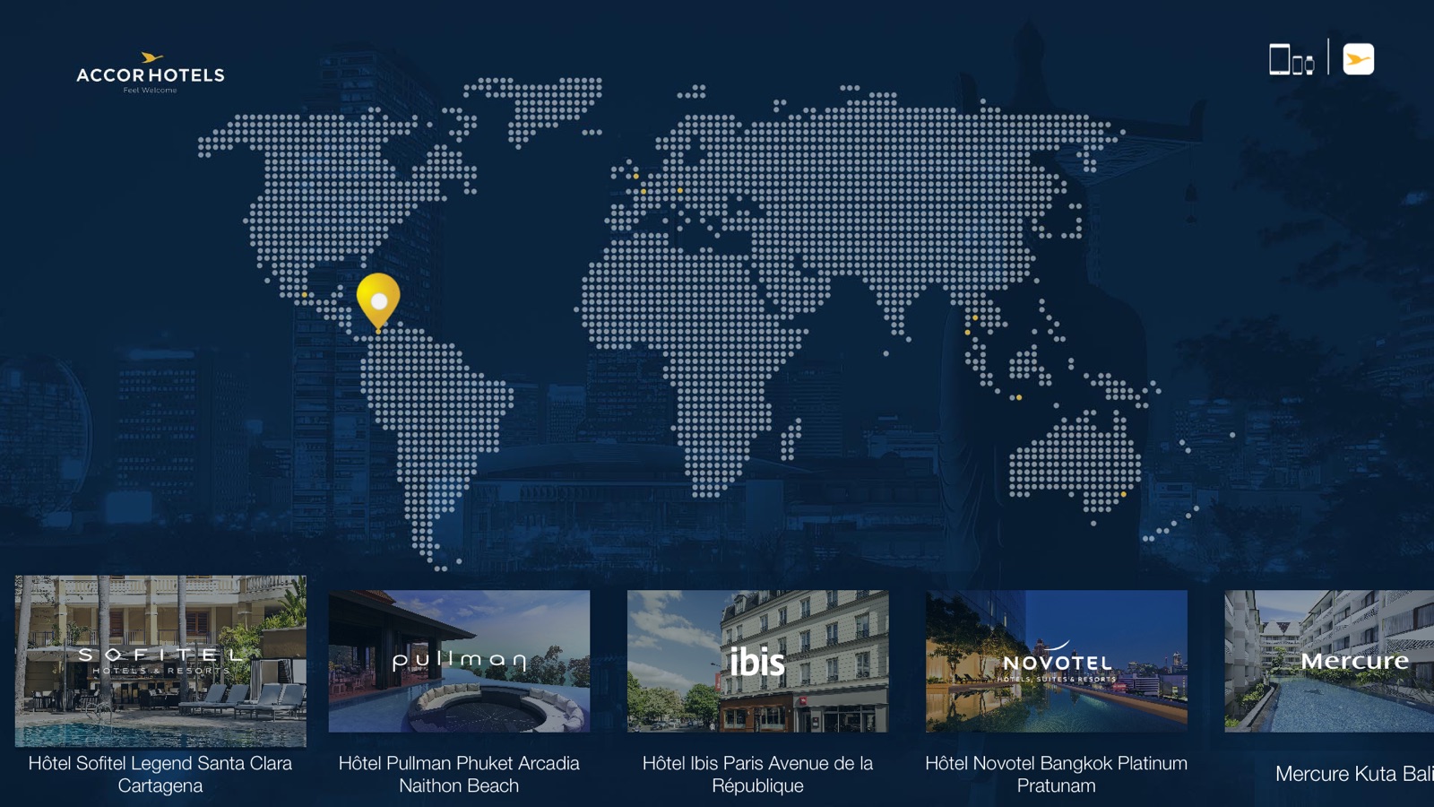 ALL Accor - Hotel booking apple_tv screenshot 2
