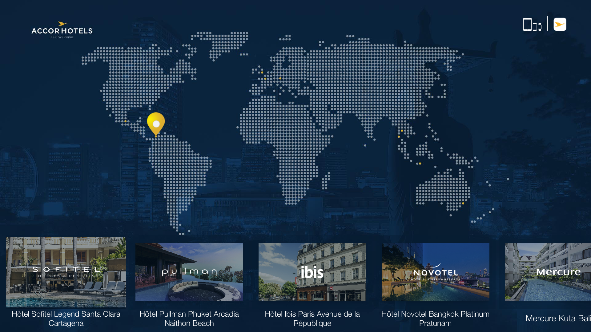 ALL Accor - Hotel booking