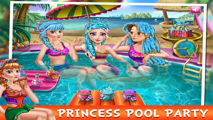 Princess Pool Party Game