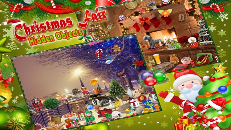 Christmas Fair Hidden Objects - Mystery to Solve screenshot-3