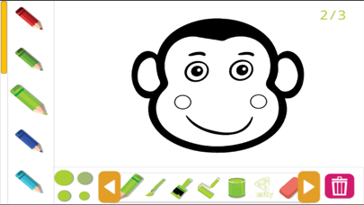 Screenshot #1 pour Coloriage tactile Zoo Animal Coloring Book Couleur Pour d'activité pour les enfants et la famille Free
