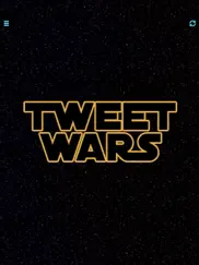 tweet wars - view twitter as a star crawl! айпад изображения 2