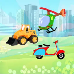 Vehicles Puzzles for Toddlers & Preschool app icon