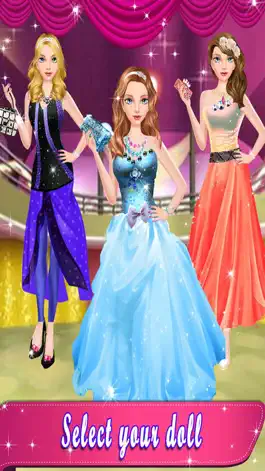 Game screenshot Fashion Doll Makeover game for girls apk