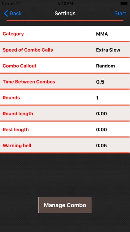 Combat Coach
