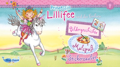 Prinzessin Lillifee und das Einhorn – Bildergeschichte, Malspaß, Stickerzauber Screenshot