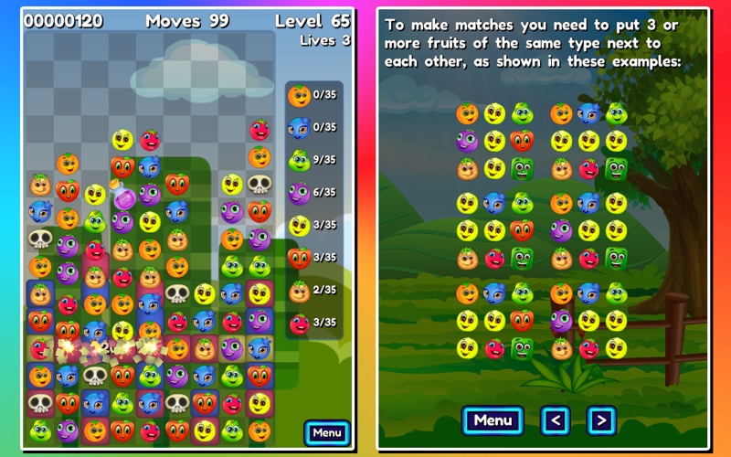 Screenshot #3 pour Frenzy Fruits