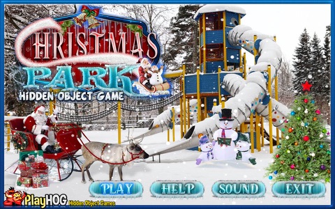 Christmas Park Hidden Objects screenshot 3