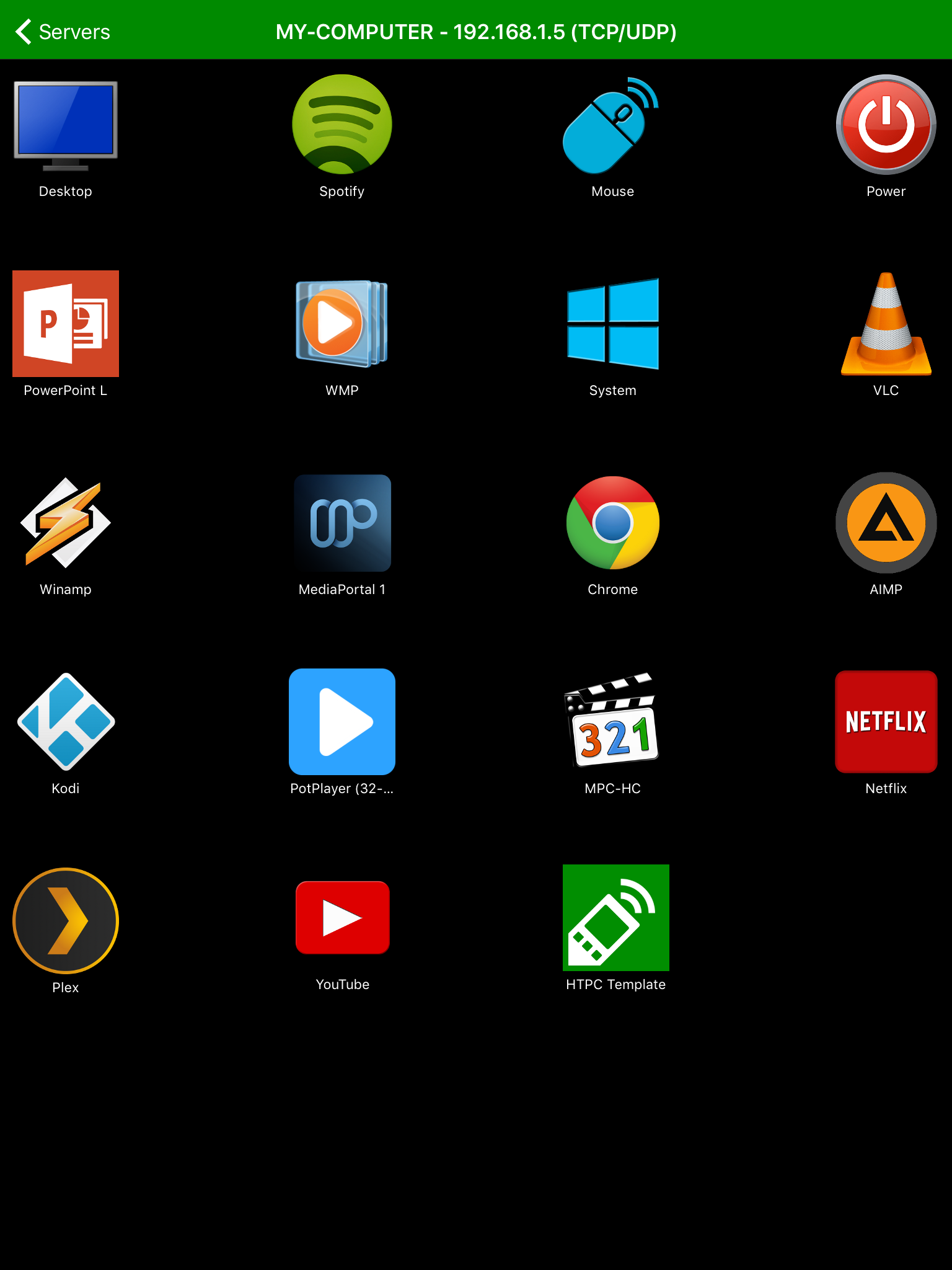 Vectir PC Remote Control screenshot 5