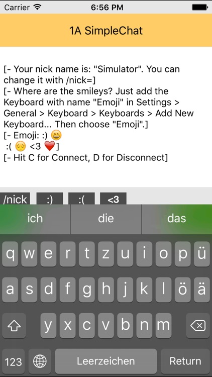 1A Simple Chat Bluetooth only without internet