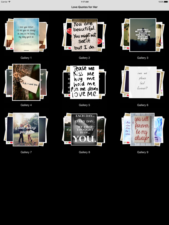 Screenshot #4 pour Love Quotes for Her: Romantic Quotes on Love