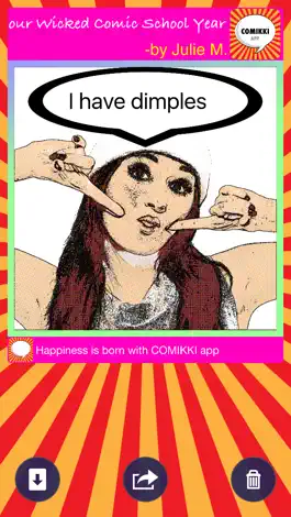 Game screenshot COMIKKI - Your Comic Life : Automatic Selfie Cartoon Photo Strip Camera Pro+ mod apk