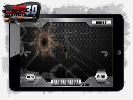 Guns 3D Simulator & Sounds: Best Real Weapons iPad screenshot 5 - Entertainment app