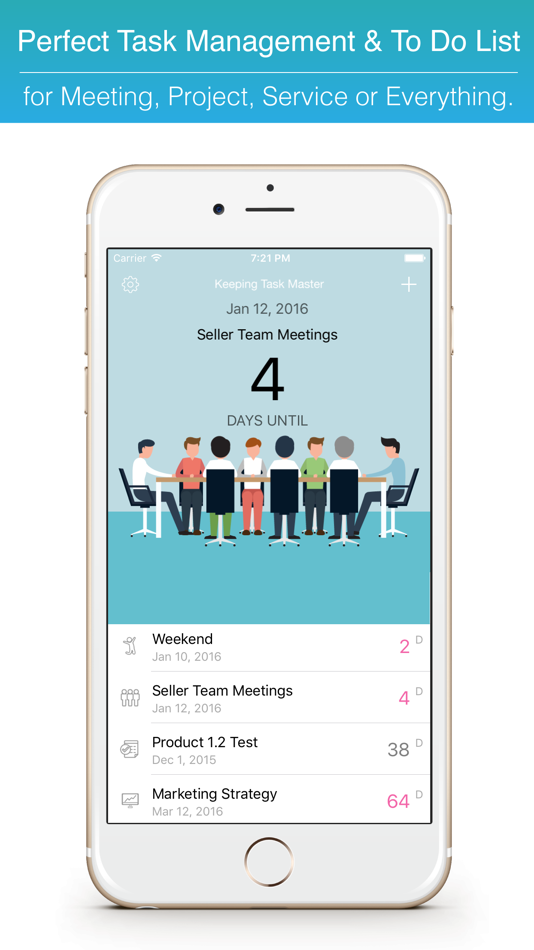 Keeping Task Master Project Planner & Date Reminder Countdown Widget - 1.2 - (iOS)