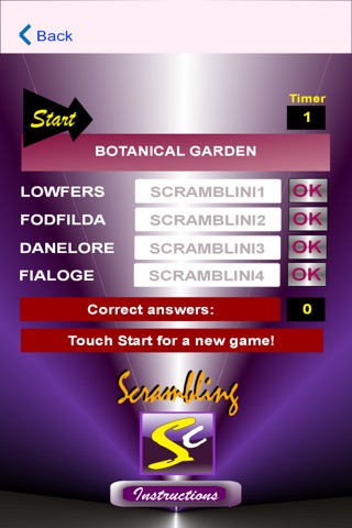 Scrambling screenshot 2