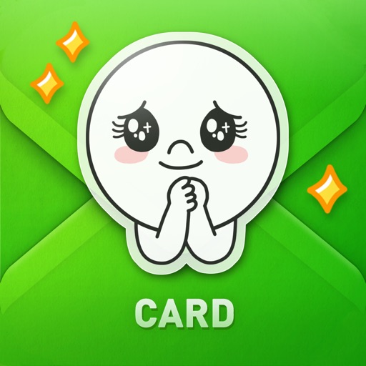 LINE Greeting Card Icon