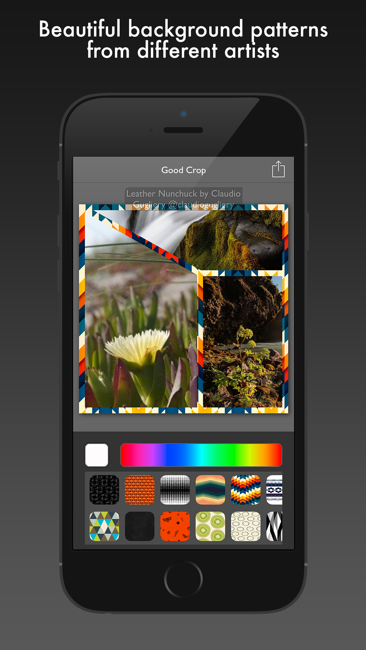 Good Crop - A simple photo collage, crop and image resize app screenshot 2