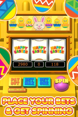 Lucky Easter Slots - A Fortunate Bunny & Egg Cheer Awards Slot Machine screenshot 3