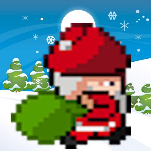 Crazy Santa Run iOS App